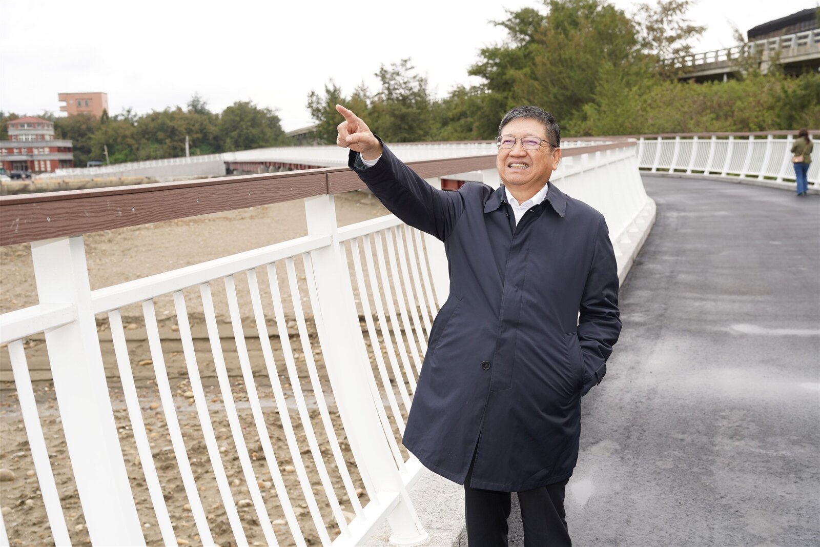 雙新自行車道預計4月11日正式啟用。圖／新竹縣府提供