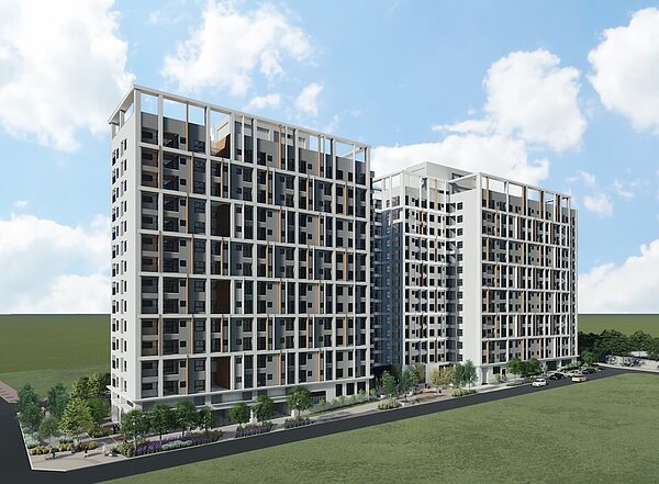 台中市「春社安居」將於3/26開工 中央攜手地方持續興辦社會住宅,提供合宜、舒適居住選擇。圖/國土署提供