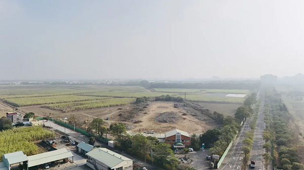台積電先進封裝廠落腳嘉科園區,圖為施工中的嘉科園區。圖/聯合報資料照片