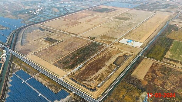 台南市七股科技工業區第一期開發面積12.61公頃,已吸引塑膠製品、基本金屬、汽車零件等業者申請設廠。圖/台南市政府經發局提供