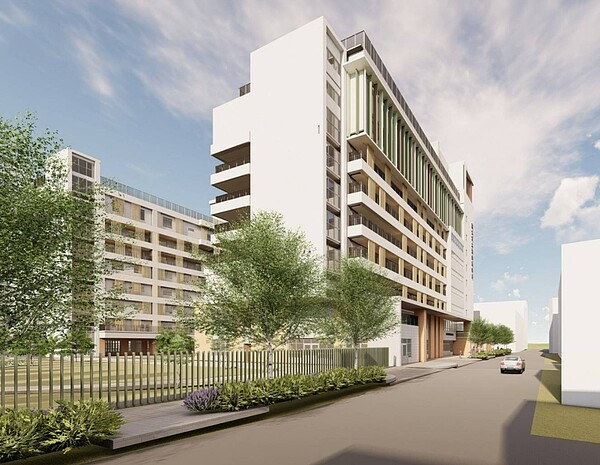 台北市立浩然敬老院重建工程於3月20日決標，最快今年7月前開工。圖／第一區工程處提供
