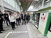 黃敏惠考察中捷綠線　喊話中央：快還嘉義市輕軌建設