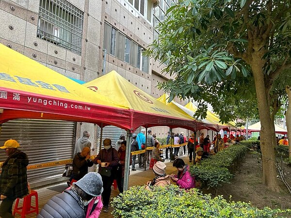 內湖區具有百年歷史的梘頭福德祠舉辦113年平安圓活動