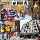 信義捷境、福禧、榮譽市民、樸真仰睦、台北巴黎、麗寶愛迪生、金城舞、新潤心城、區權會