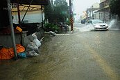 康芮颱風雨掃中南部　彰化各地傳出淹水災情