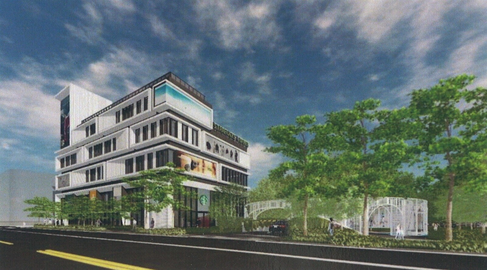 大里市7併廣2模擬圖。圖/台中市府提供