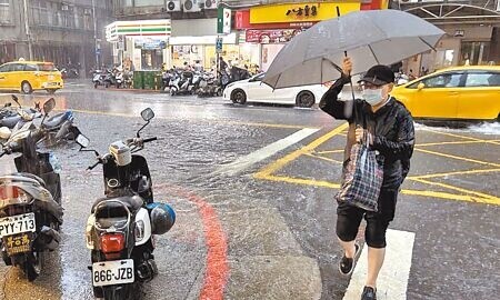 
極端氣候影響，台北市時常因強降雨造成積淹水情況，市長蔣萬安拍板將花費65億元展開治水工程。（本報資料照片）
