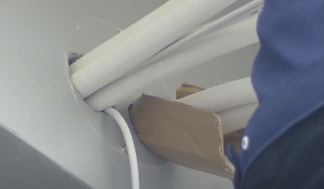 ▼銅管鏽蝕,恐會漏冷媒。(示意圖/東森新聞)