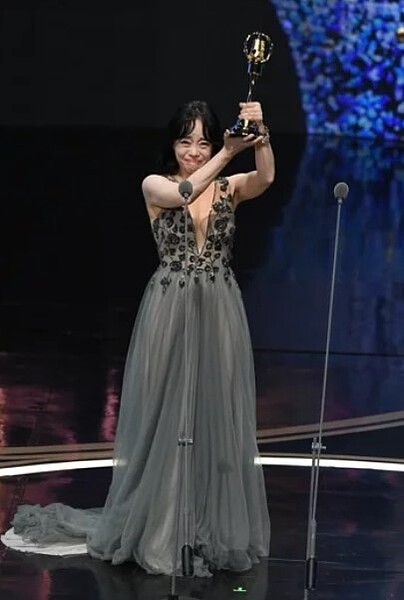 范瑞君以「額外旅程」獲得第58屆金鐘獎「迷你劇集(電視電影) 女配角獎」。圖／三立提供
