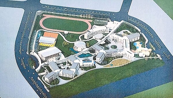 國立嘉科實驗高級中等學校將於113學年度正式招生,整體校舍預計2025年底完工。圖/讀者提供