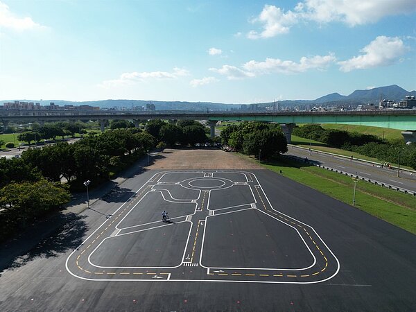 新北第二場多功能兒童練習場在新北大都會公園。圖/新北市政府提供