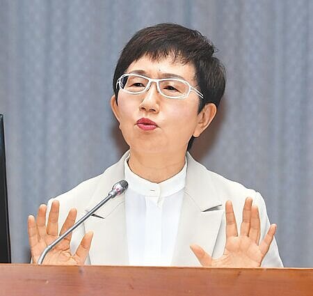 
財政部長莊翠雲25日表示，希望在明年6月前與美國完成租稅協定。（劉宗龍攝）
