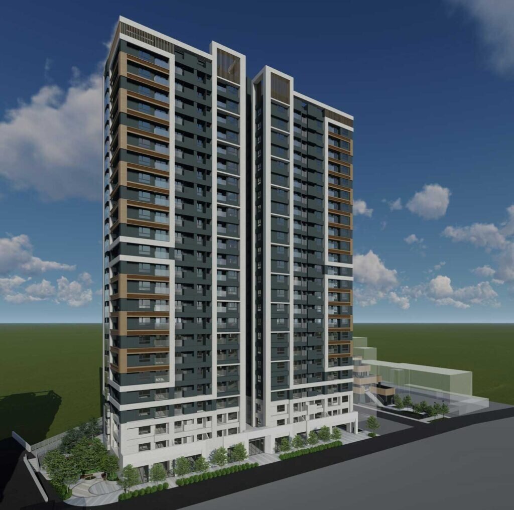 新莊雙鳳段更新後模擬圖(新北市都更處提供)