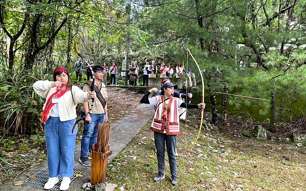 狩獵模擬射擊體驗。圖／台中市政府民政局提供