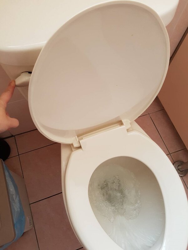 在外上廁所，如果使用坐式馬桶，許多人會在馬桶坐墊上鋪上衛生紙。示意圖／聯合報系記者楊雅棠攝影 