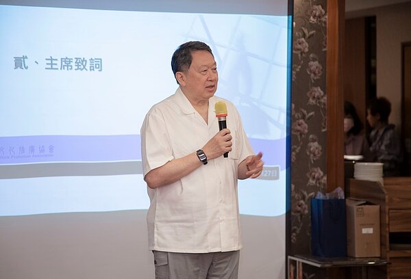 中華文化推廣協會致力促進兩岸文化交流活動,為中華文化、兩岸企業融和盡心力。圖為榮譽理事長趙怡。圖/中華文化推廣協會提供