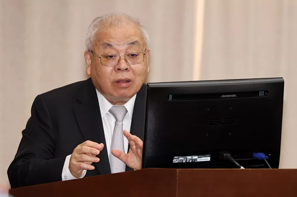 行政院主計總處主計長朱澤民。記者胡經周／攝影