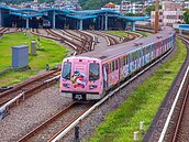 萌爆！北捷列車「換新裝」　限量三麗鷗商品同步預購