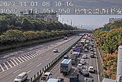 國道1號新竹南下段施工　上班大塞車