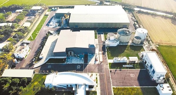 廚餘生質能源廠被視為鄰避設施，目前僅台中、桃園設廠。圖為外埔綠能生態園區。圖／台中市環保局提供
