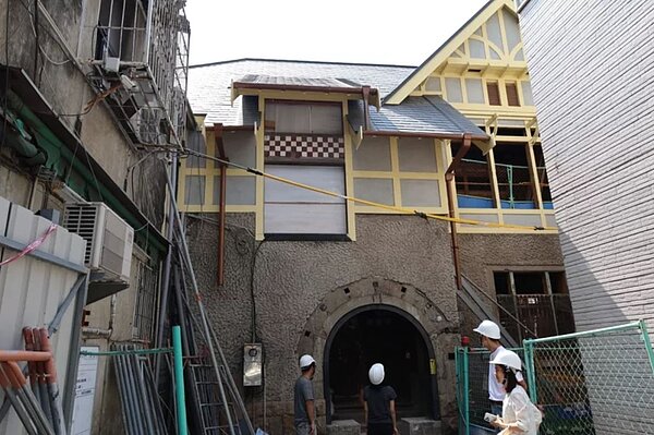 歷史建築「原日本陸軍台南偕行社」外觀具西洋風格。圖/台南市文化局提供