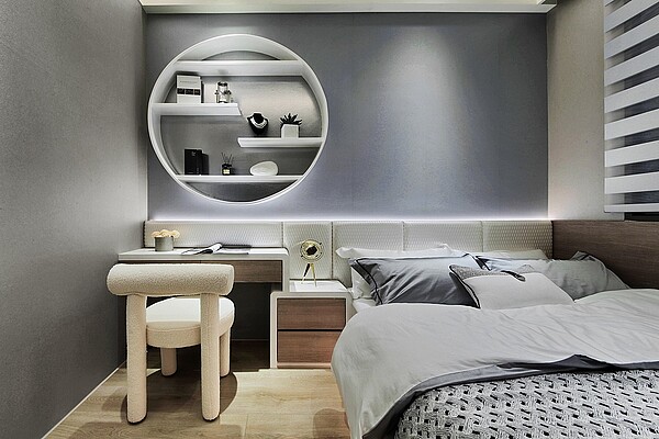 「富宇天玥」全室開窗，每個房間採光度都很棒、動線設計優。圖／富宇天玥提供
