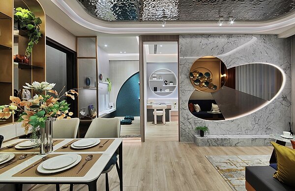 「富宇天玥」推出5％訂簽低首付，幫助首購族更可輕易跨過買房門檻；且其口碑好、持續有老客戶回頭再買富宇其他案子，並會介紹其親朋好友。圖／富宇天玥提供
