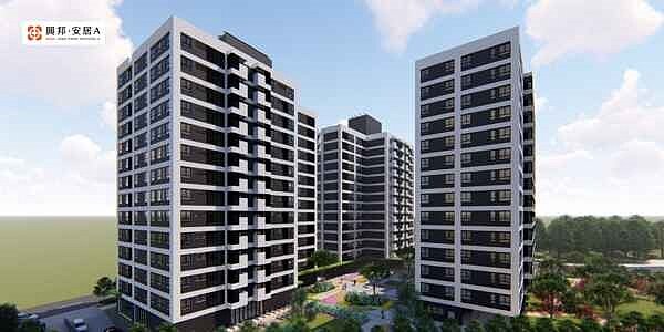 「前鎮區興邦安居(一期) 新建統包工程」也將在11月8日舉辦開工典禮。圖為完工模擬圖。圖/國家住宅及都市更新中心官網