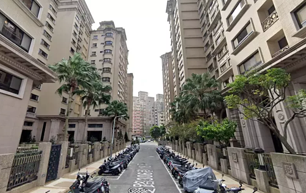 永和仁愛公園知名社區「仁愛歐寶」。取自google maps