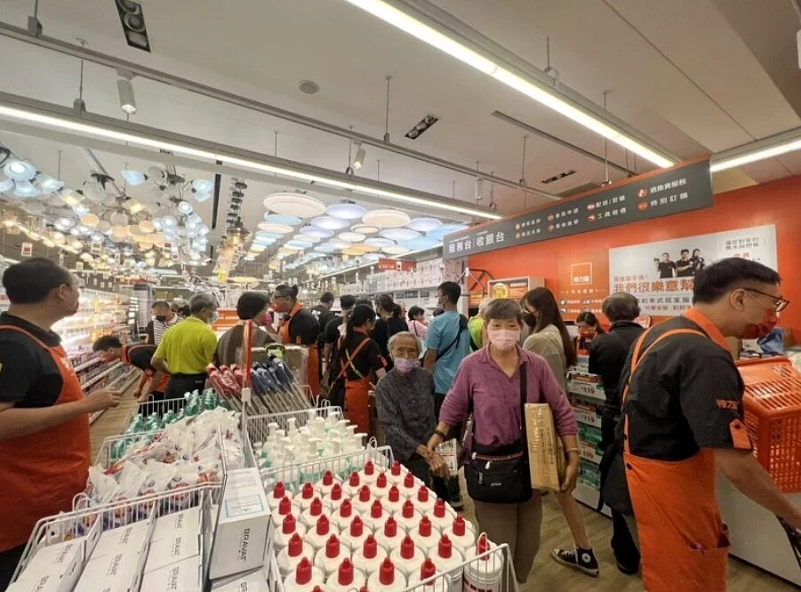 特力屋門市。圖/記者蔡家蓁攝影