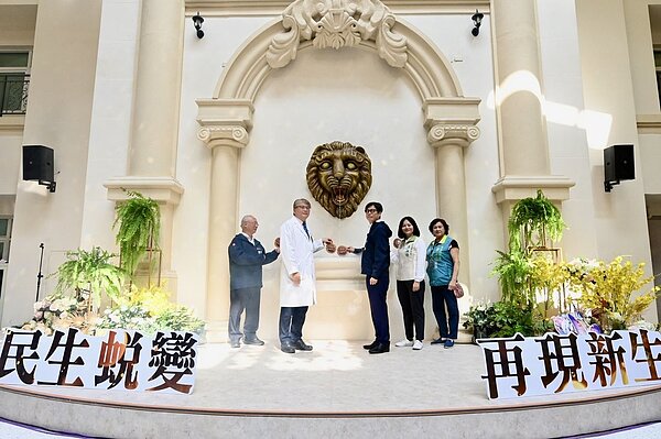 高雄市長陳其邁9日出席「民生蛻變再現新生」翻新啟用記者會。圖/高雄市政府提供