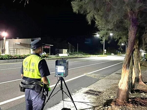 台1線454公里至459公里路段限速60公里。圖／警方提供