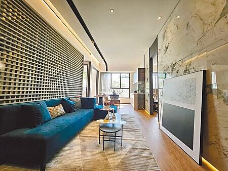 海悅國際、璟都建設、日本Panasonic集團首度聯手,推出指標建案「璟都未來城」。(王莫昀攝)