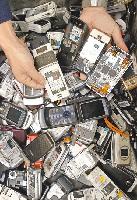
環境部近日預告手機回收應遵行事項草案。（本報資料照片）
