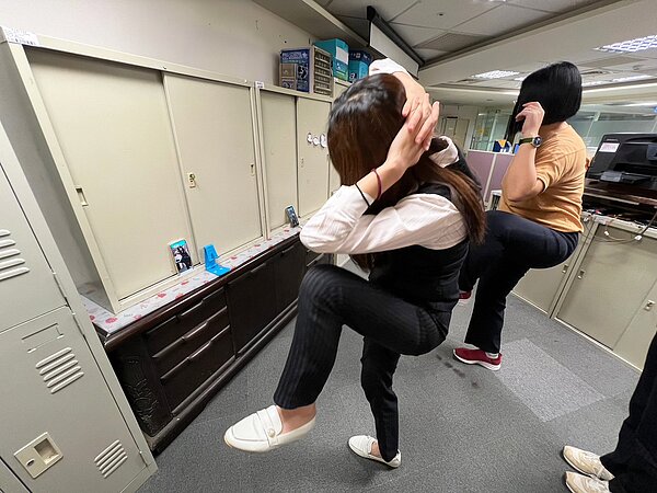 健走賽除了每天需走6,000步之外,還有運動任務挑戰,充滿趣味性。圖/永慶房產集團提供