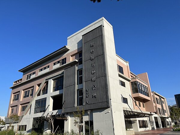 芎林鄉新辦公廳已完工正進行內部裝修中。圖/新聞處提供