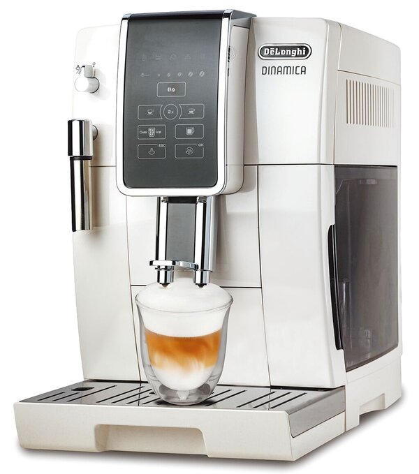 SOGO忠孝館Delonghi迪朗奇全自動義式咖啡機，原價5萬2500元、特價3萬9800元，贈JUNIOR雙層玻璃杯200ml 2入。（SOGO提供）