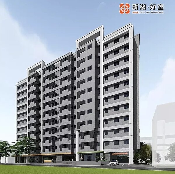 國家住都中心耗資7億6849萬元,於湖口鄉興建「新湖好室」社會住宅,預計2027年完工。圖/新竹縣政府提供