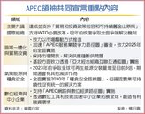 APEC領袖宣言　推進區域一體化