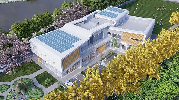 多功能動物保護教育園區模擬圖/動物防疫保護處提供