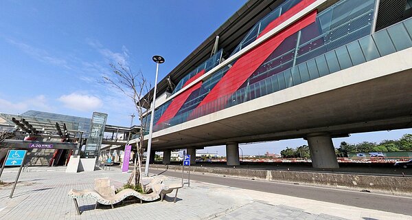 機捷A20站開發案落後,桃園市地政局研議加碼房租補助費。圖/桃捷公司提供