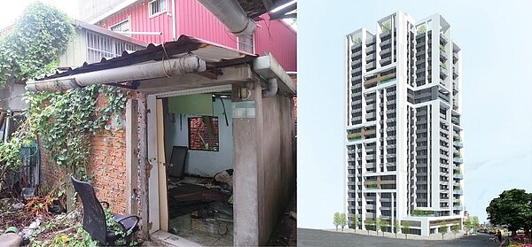 板橋區新興段屋齡逾30年都更案通過。圖/新北市府提供