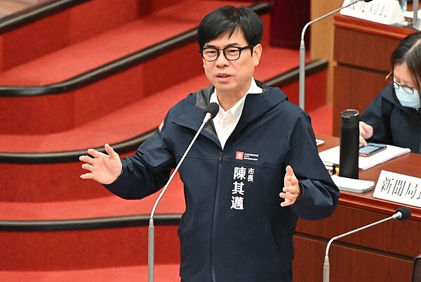 高雄舊市議會民主議事館規劃,陳其邁:與廠商協調以符歷史記憶。圖/高雄市政府提供
