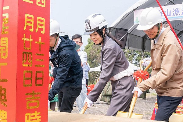 竹市府排除過去工程延宕情形，重新開工、努力完工。圖／行政處提供