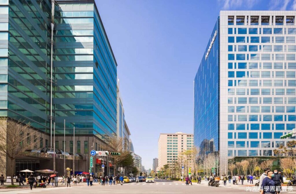 內湖科學園區北台灣的科技產業聚落。