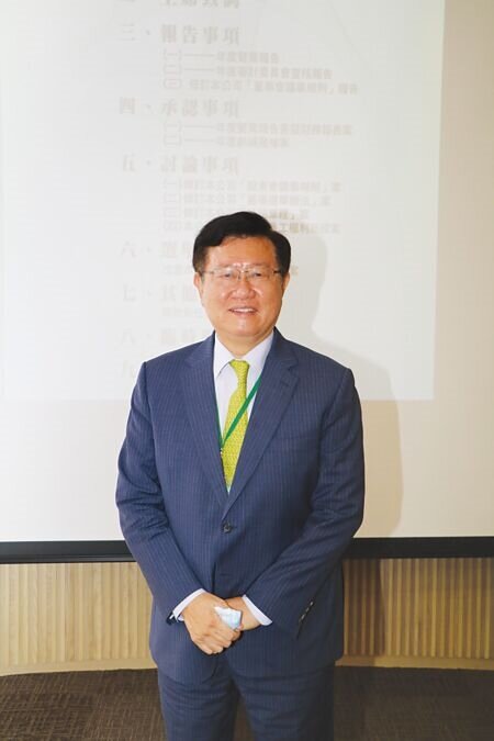 類捷運的自動駕駛電動巴士列車商機浮現,車王電集團、車輛中心忙卡位。圖為車王電兼華德董事長蔡裕慶。圖∕本報資料照片