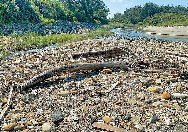 桃園市農業局宣布,睽違10年再次開放桃園市民至沿海指定範圍撿拾漂流木,直到中央氣象署下次發布陸上颱風警報或豪雨特報為止,圖為桃園海岸漂流木示意圖。圖/桃園市海管處提供