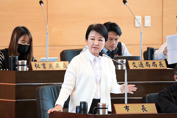 針對候選人提出中捷延伸南投一事,台中市長盧秀燕做出回應。圖/台中市政府提供