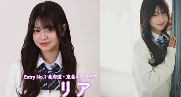 目前就讀高一，來自北海道的米澤璃彩奪得冠軍。圖／擷自@llo7_ee
