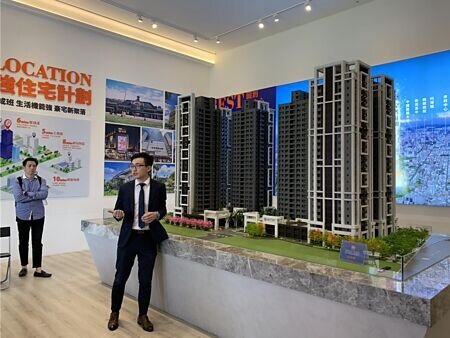 皇普明年完工交屋將爆出大量,其中總銷百億「皇普莊園」將是主力。圖∕蔡惠芳